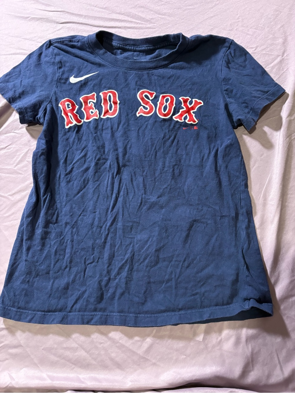 Nike Blue Red Sox Short-Sleeve Kids Tee